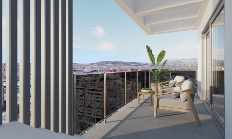 Nieuwbouw woningen - Penthouse - Alicante - Pau Ii