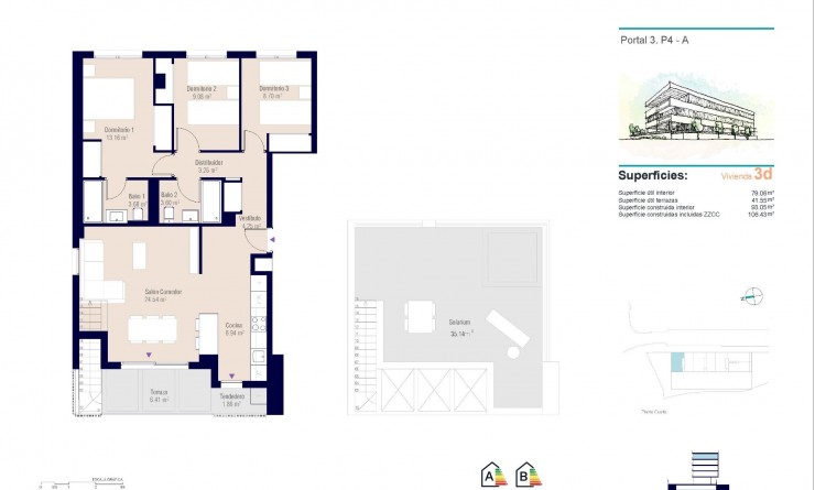 Nieuwbouw woningen - Penthouse - Alicante - Pau Ii