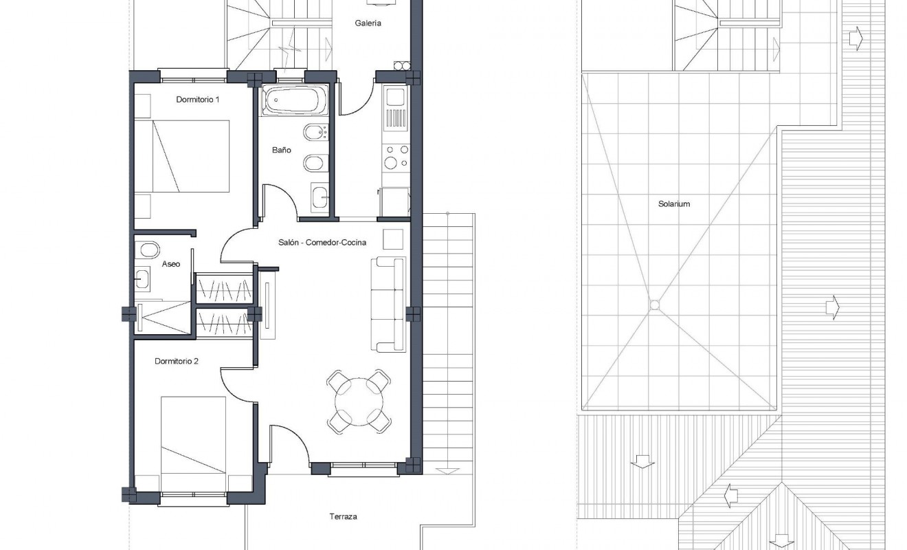 Nieuwbouw woningen - Bungalow - Castalla - Castalla Internacional