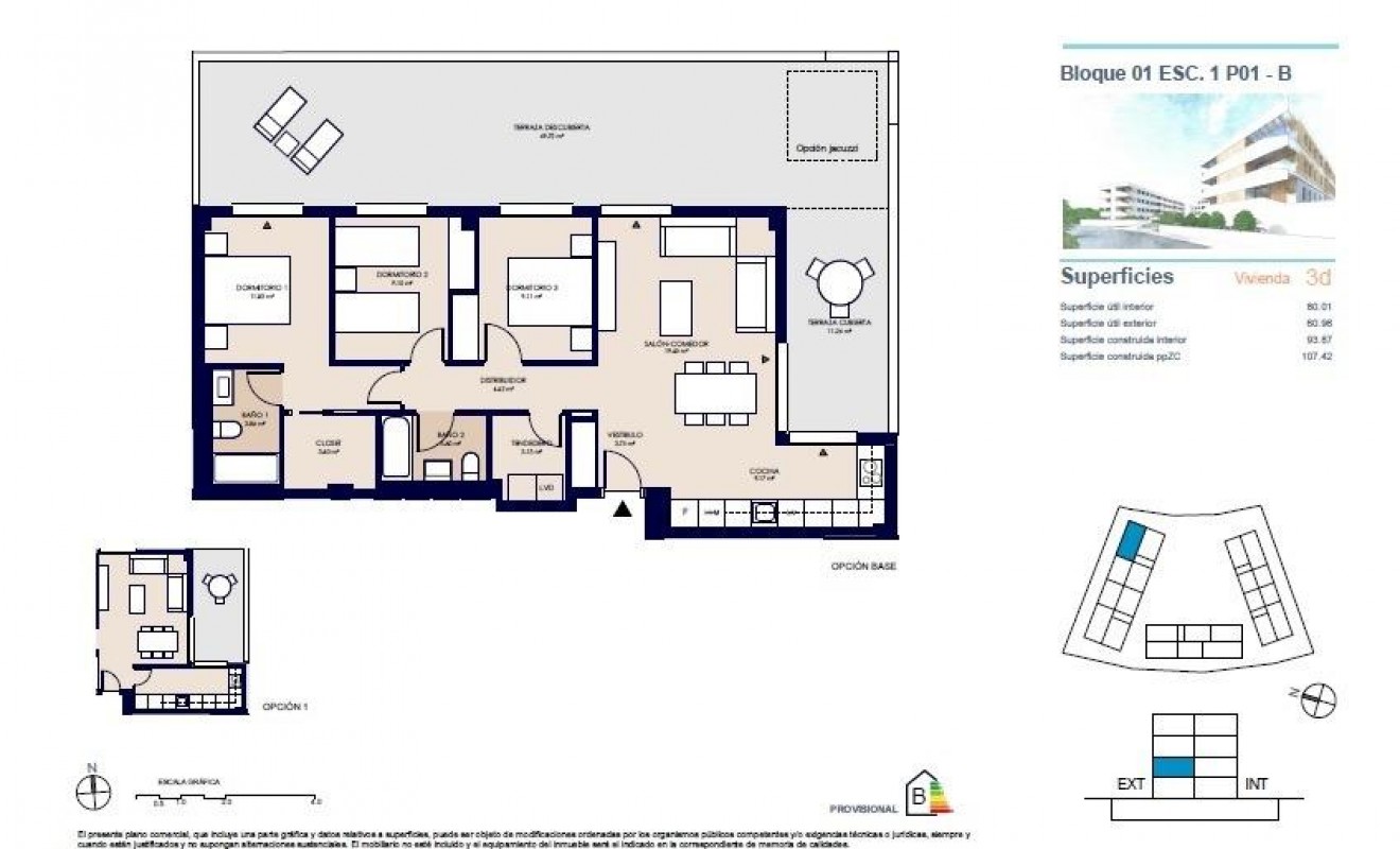 Nieuwbouw woningen - Appartement - San Juan Alicante - Franc Espinós