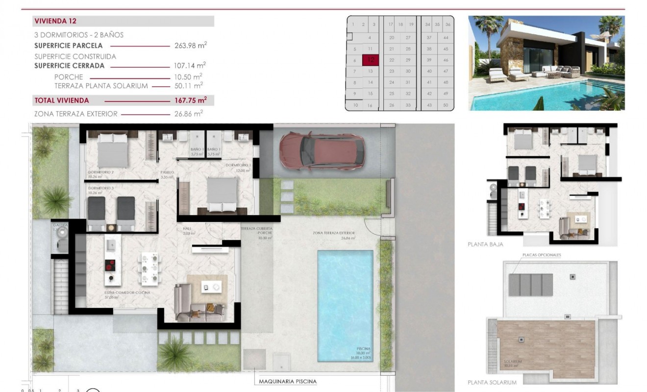 Nieuwbouw woningen - Villa - Ciudad quesada - Lo marabú