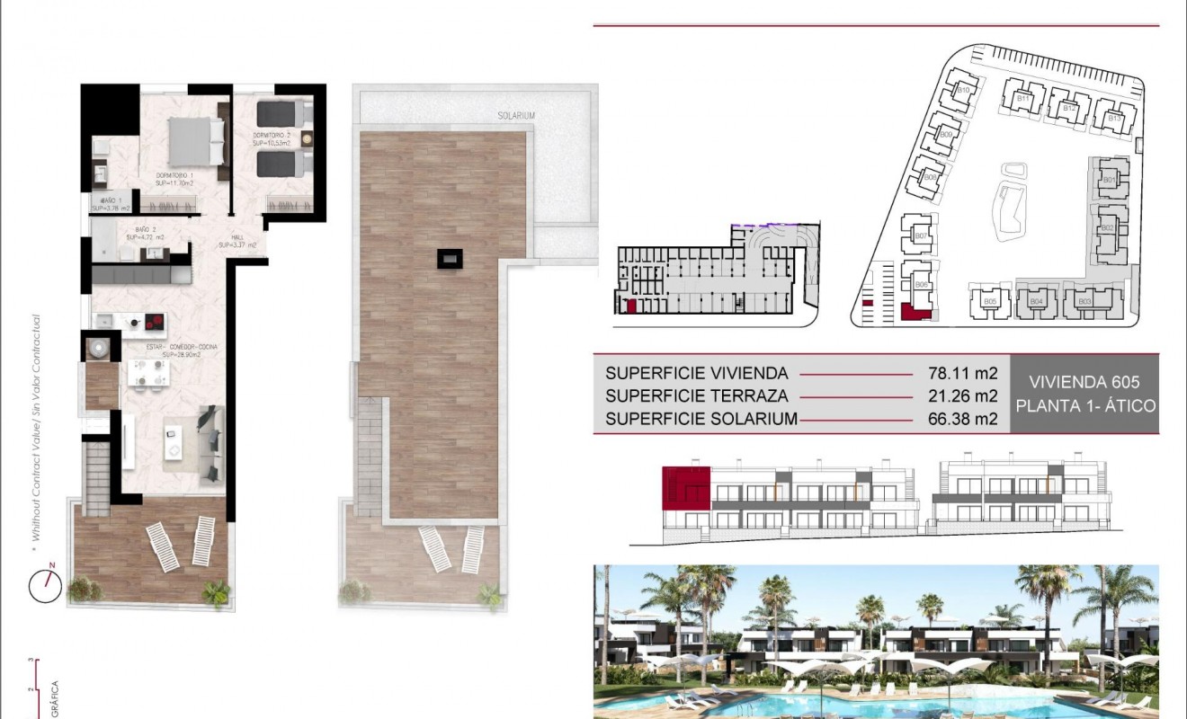 Nieuwbouw woningen - Bungalow - Ciudad quesada - Lo marabú