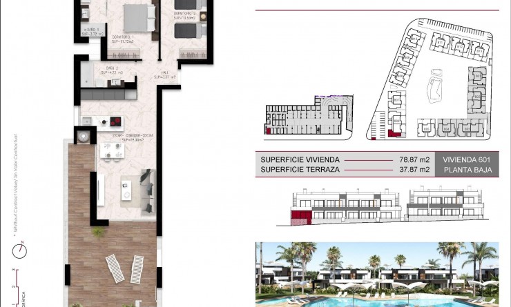 Nieuwbouw woningen - Bungalow - Ciudad quesada - Lo marabú