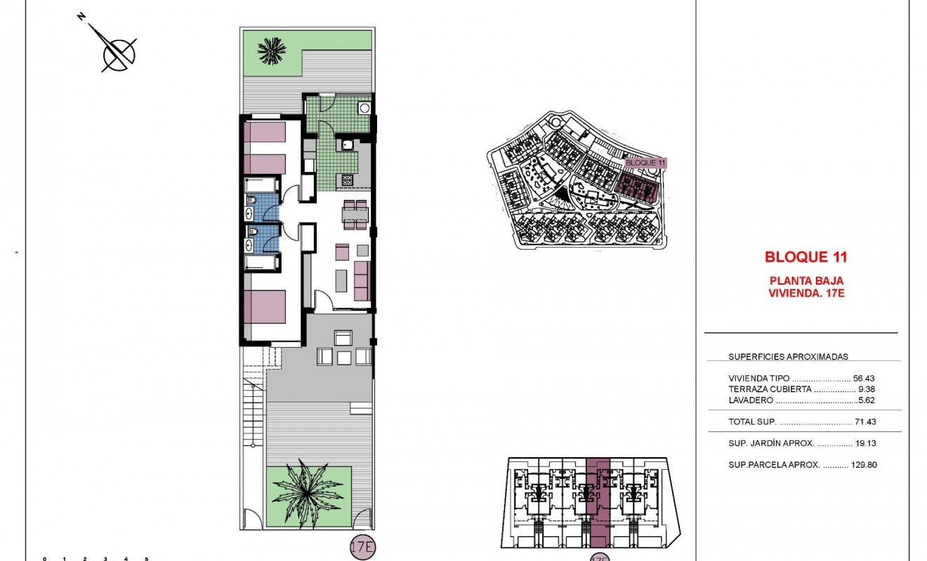 Nieuwbouw woningen - Bungalow - Pilar de la Horadada - Mil Palmeras