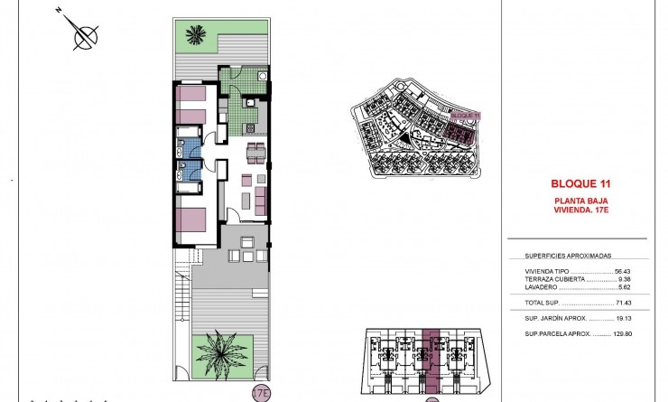 Nieuwbouw woningen - Bungalow - Pilar de la Horadada - Mil Palmeras