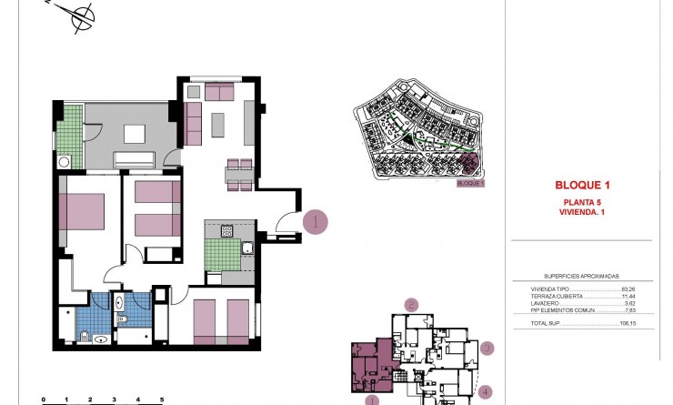 Nieuwbouw woningen - Penthouse - Pilar de la Horadada - Mil Palmeras