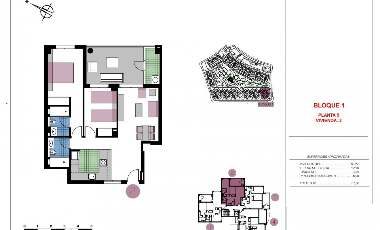 Nieuwbouw woningen - Penthouse - Pilar de la Horadada - Mil Palmeras