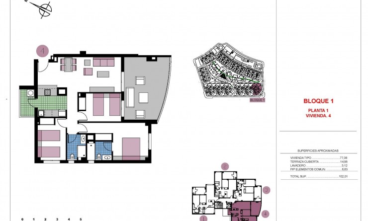 Nieuwbouw woningen - Appartement - Pilar de la Horadada - Mil Palmeras