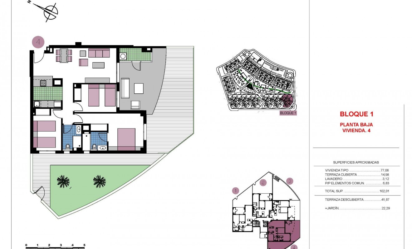 Nieuwbouw woningen - Appartement - Pilar de la Horadada - Mil Palmeras