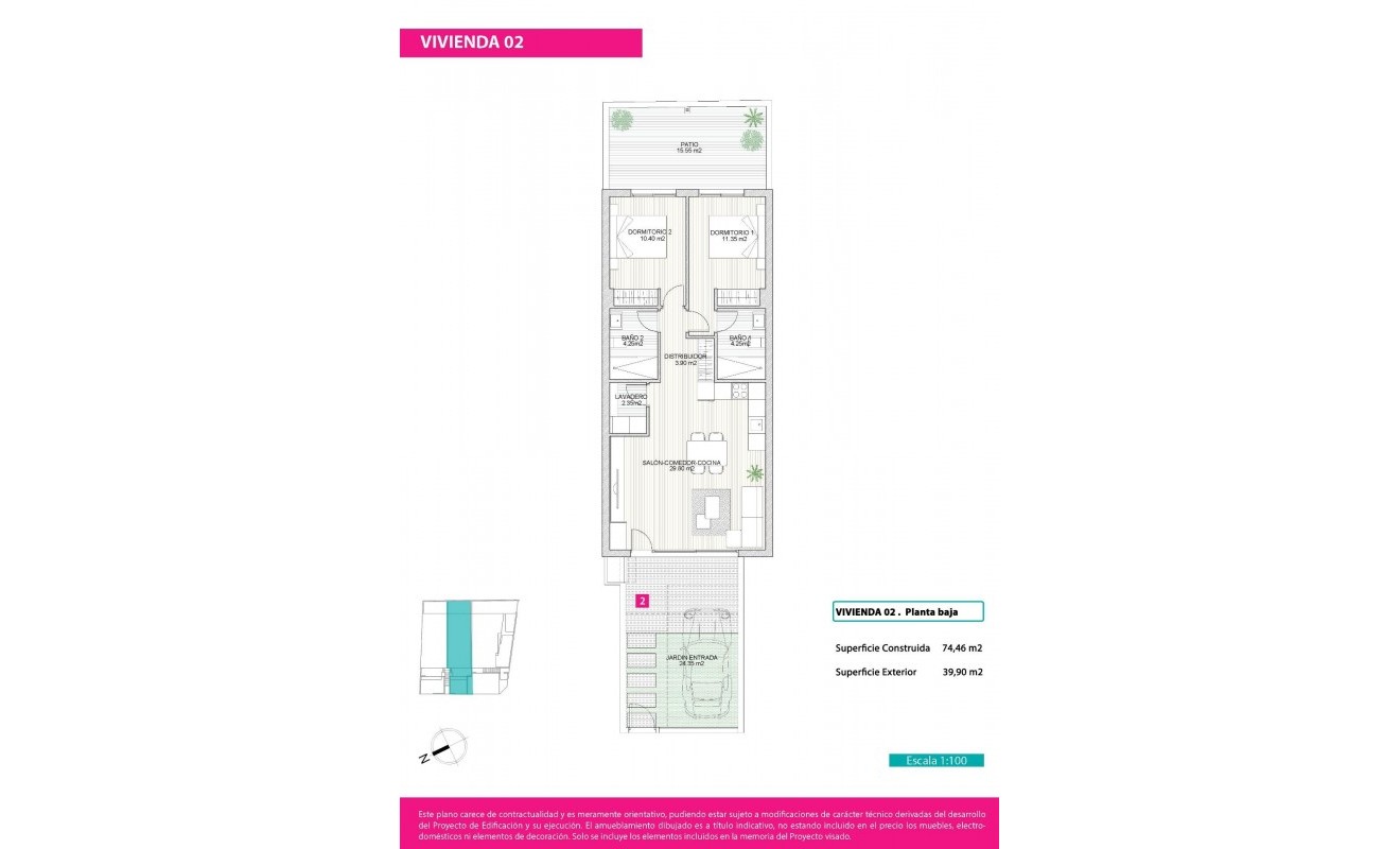New Build - Bungalow - San Pedro del Pinatar - Lo pagan