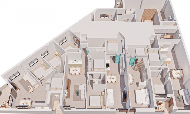 Nieuwbouw woningen - Appartement - Pilar de la Horadada