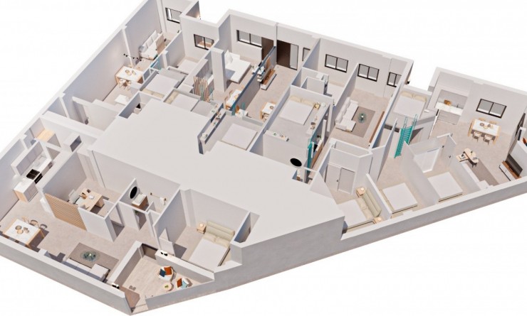 Nieuwbouw woningen - Appartement - Pilar de la Horadada