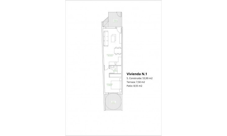 Nieuwbouw woningen - Bungalow - San Pedro del Pinatar - Los antolinos