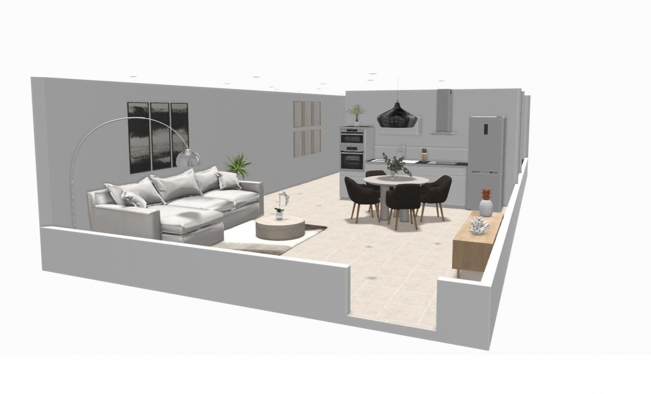 New Build - Bungalow - Hondón de las Nieves - La Canalosa