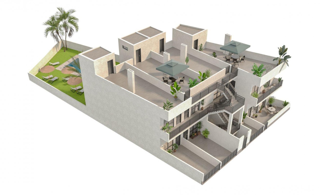 New Build - Bungalow - Hondón de las Nieves - La Canalosa