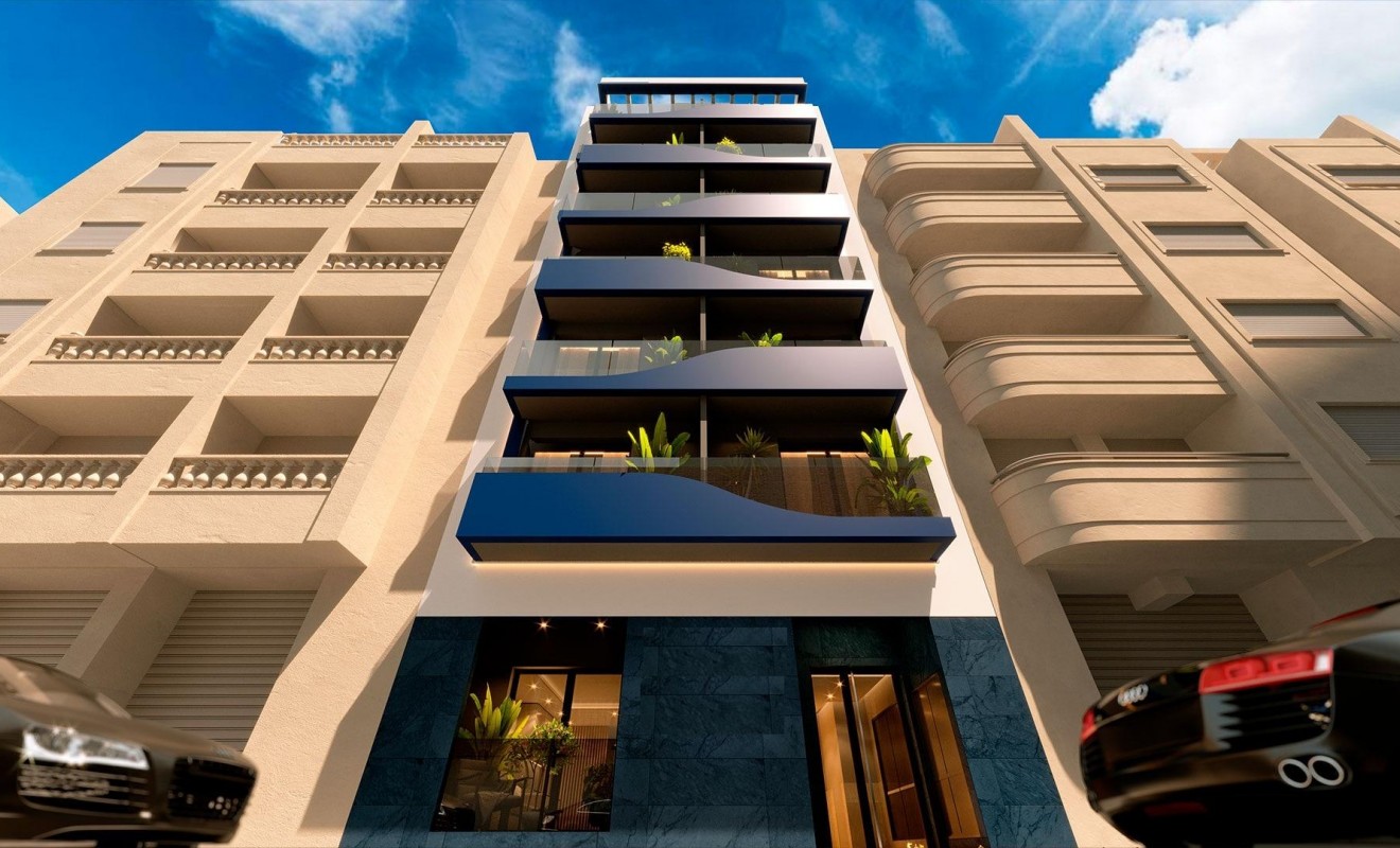 Nieuwbouw woningen - Appartement - Torrevieja - Playa del Acequión