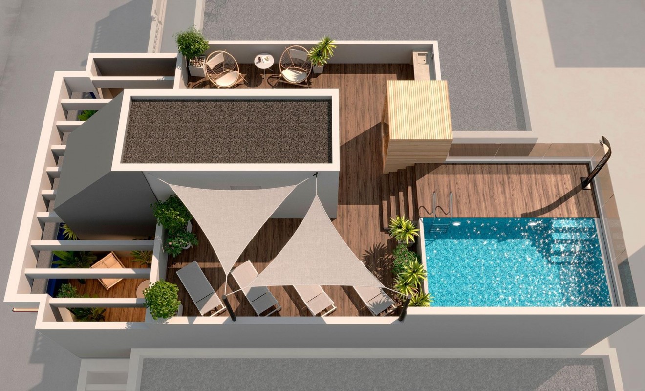 New Build - Apartment - Torrevieja - Playa del Acequión