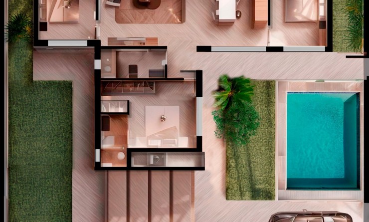 New Build - Villa - Torre Pacheco - Roldán