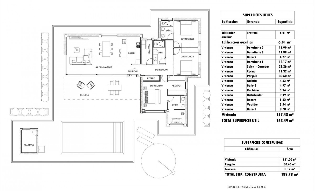 New Build - Villa - Aspe - Poligono 19