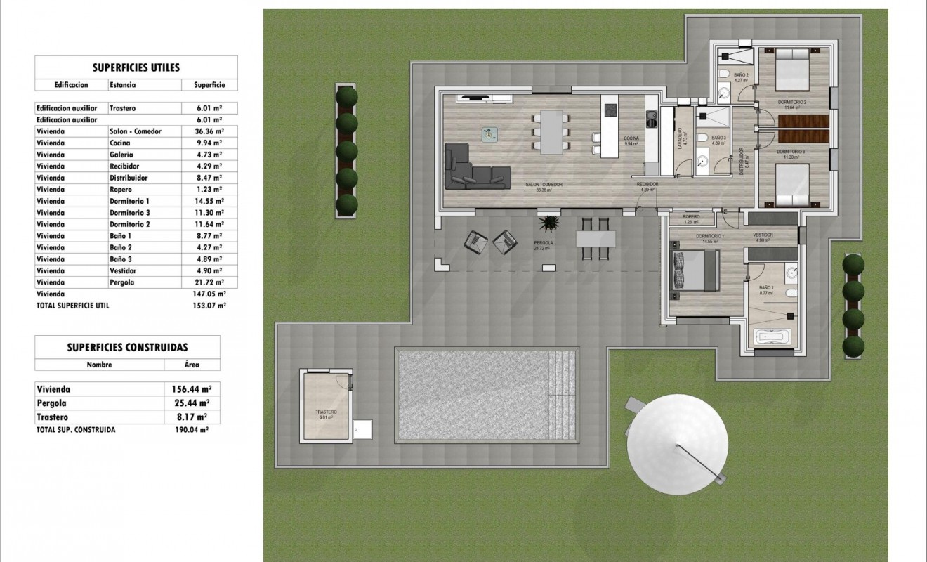 New Build - Villa - Aspe - Poligono 19