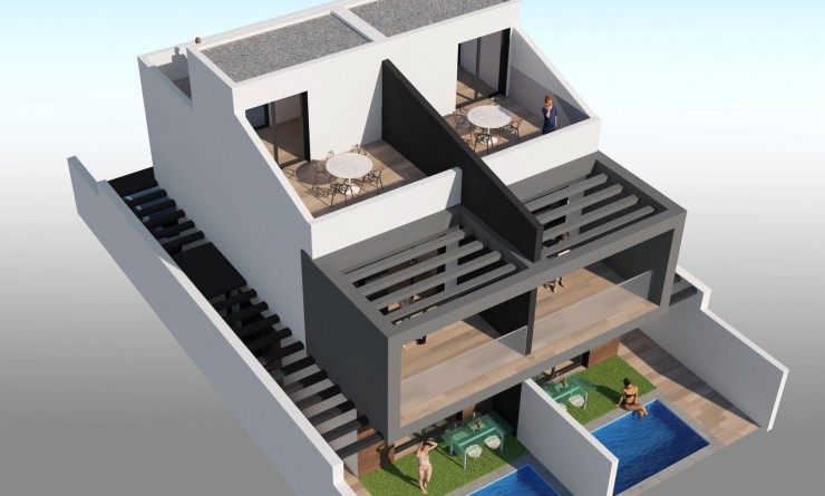 New Build - Villa - San Javier - Santiago de la Ribera