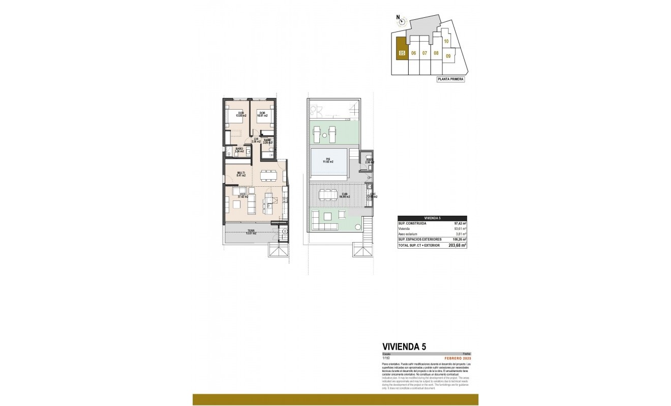 New Build - Bungalow - Pilar de la Horadada - parques de Andromeda