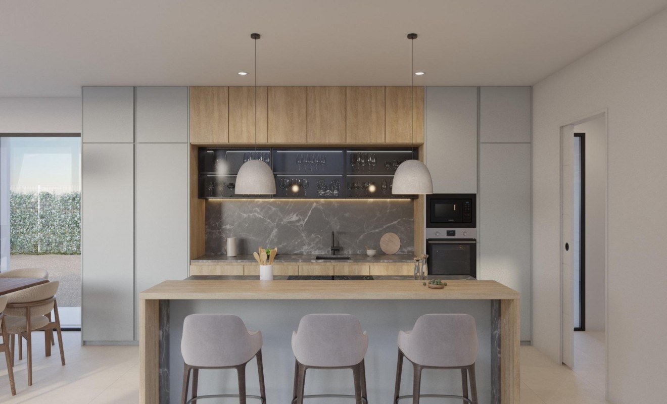 Nieuwbouw woningen - Villa - Fuente Álamo - Hacienda Del Álamo Golf