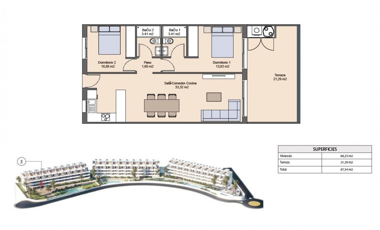 New Build - Apartment - Finestrat - Balcon de finestrat