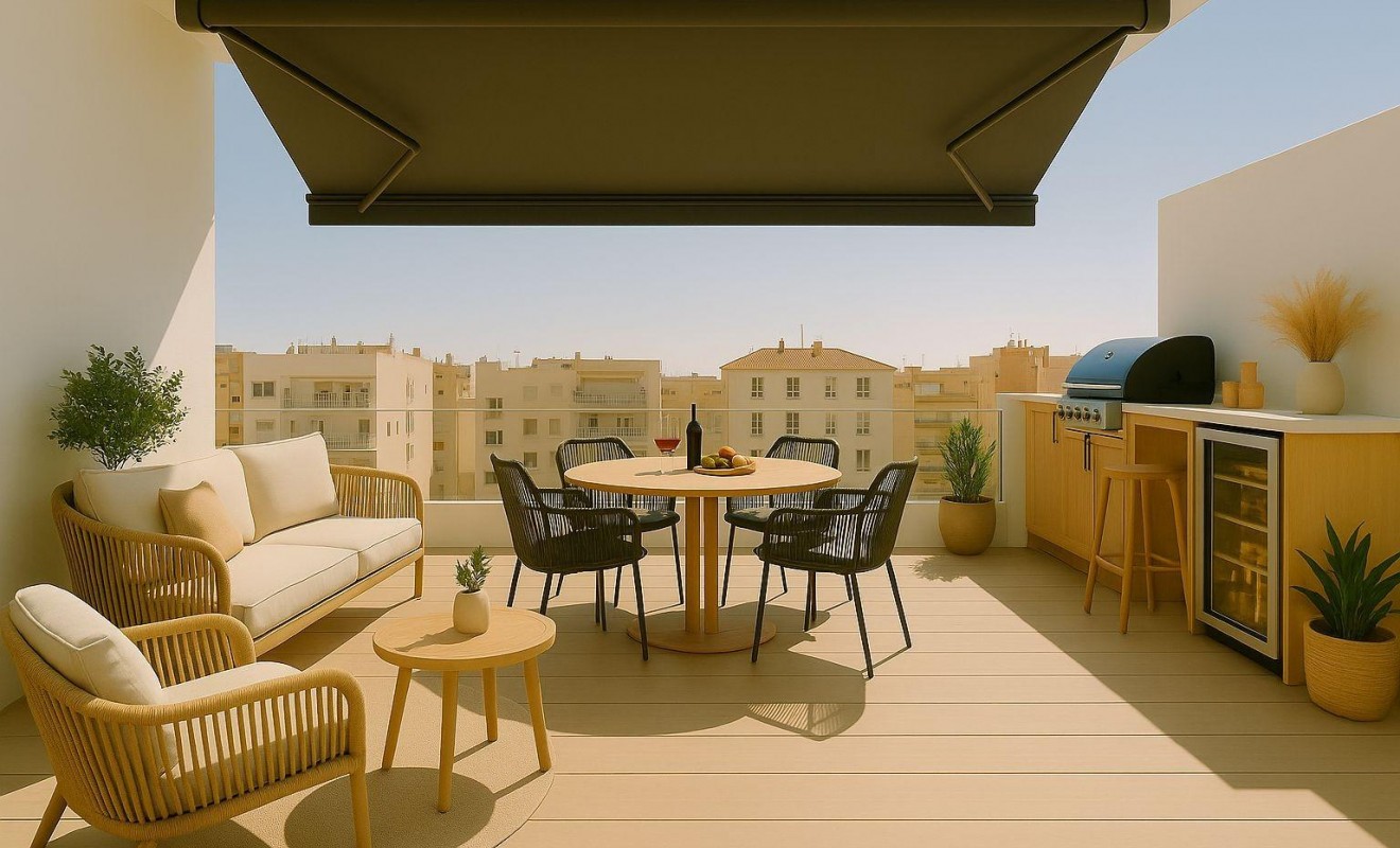 Nieuwbouw woningen - Penthouse - Guardamar del Segura - Pueblo