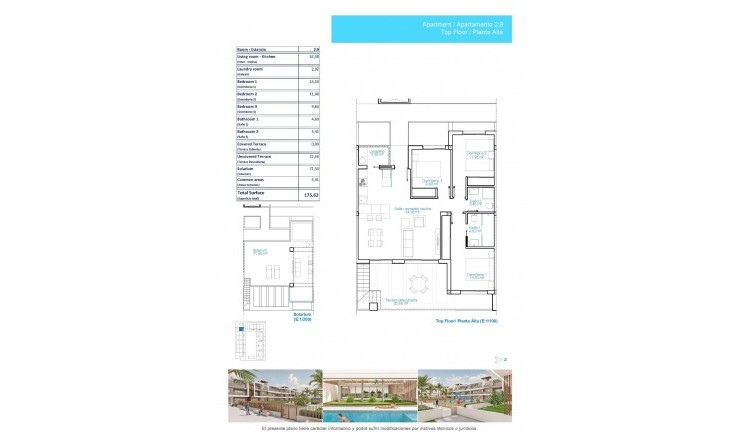 Nouvelle construction - Attique - Pilar de la Horadada - Playa de las Higuericas