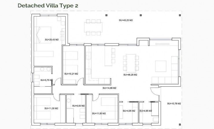 Nieuwbouw woningen - Villa - Penàguila - El Olivar