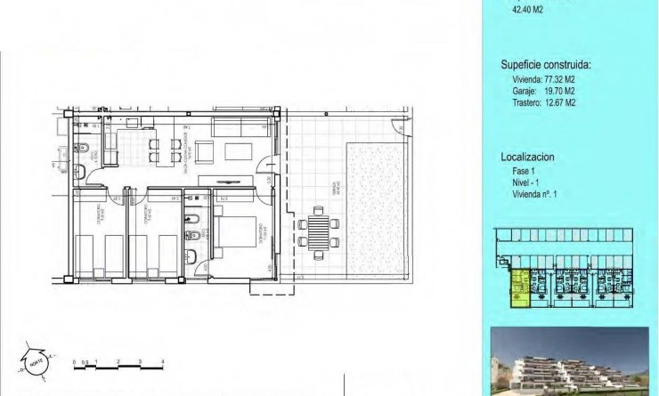 New Build - Apartment - Vera - Vera playa