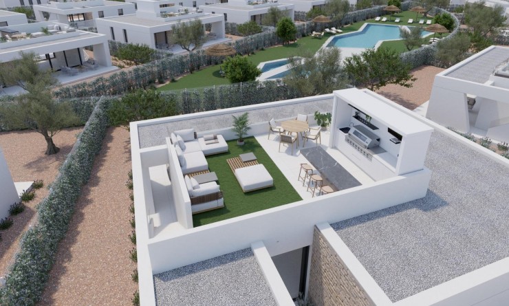 New Build - Villa - Fuente Álamo - Hacienda Del Álamo Golf