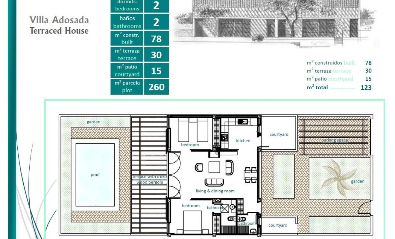Nieuwbouw woningen - Town House - Sucina - Peraleja Golf