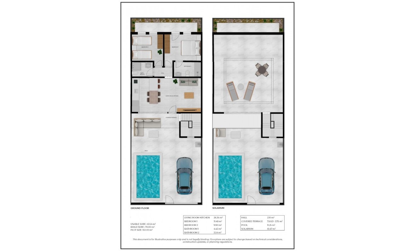 Nieuwbouw woningen - Town House - Fuente Álamo - La Pinilla