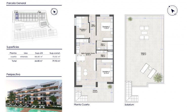 Nouvelle construction - Attique - San Javier - Santiago de la Ribera