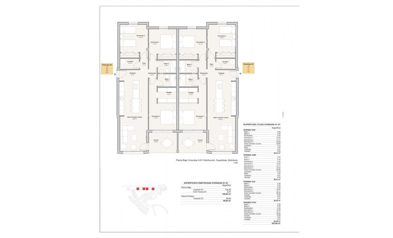 Nieuwbouw woningen - Ground floor apartment - Mojacar - Playa De Macenas