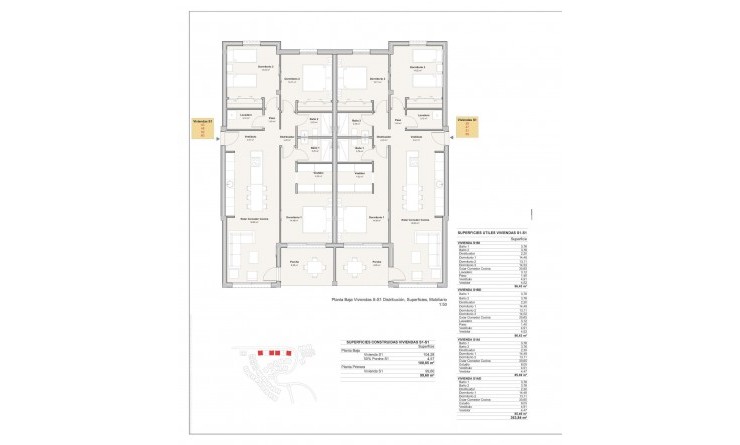 Nieuwbouw woningen - Ground floor apartment - Mojacar - Playa De Macenas