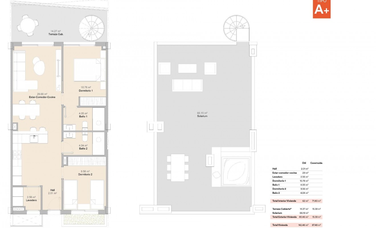 Nieuwbouw woningen - Penthouse - La Nucía - Ciudad Deportiva