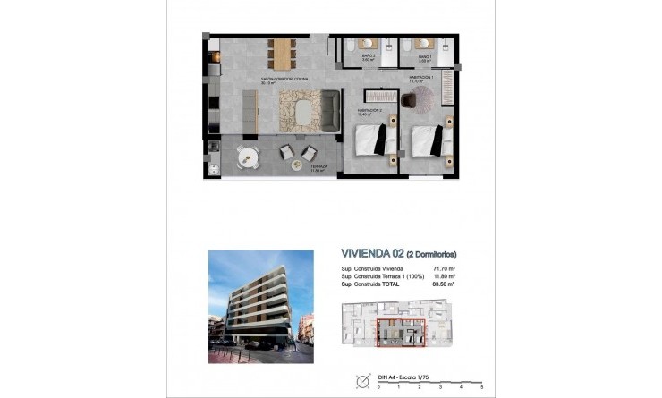 Nouvelle construction - Appartement - Santa Pola - pueblo