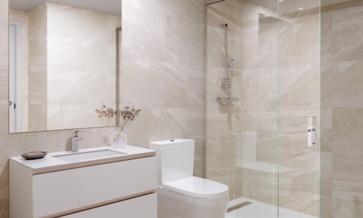 New Build - Ground floor apartment - Villajoyosa - Playa del Torres