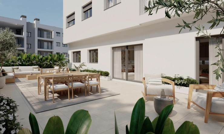 Nieuwbouw woningen - Ground floor apartment - Alicante - San Agustín