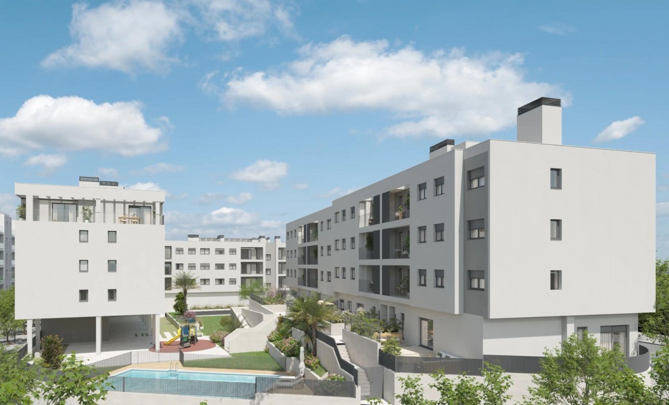 Nieuwbouw woningen - Ground floor apartment - Alicante - San Agustín