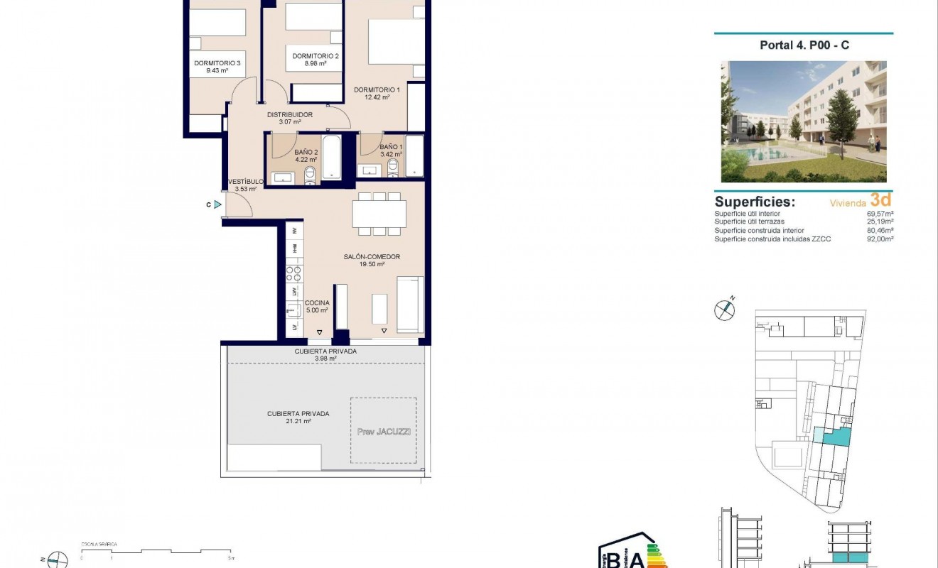Nieuwbouw woningen - Ground floor apartment - Alicante - San Agustín