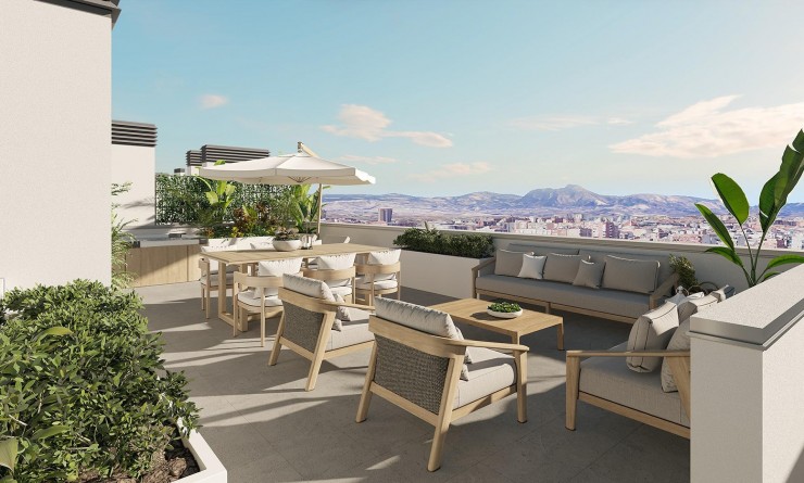 Nieuwbouw woningen - Penthouse - Alicante - San Agustín-PAU 2