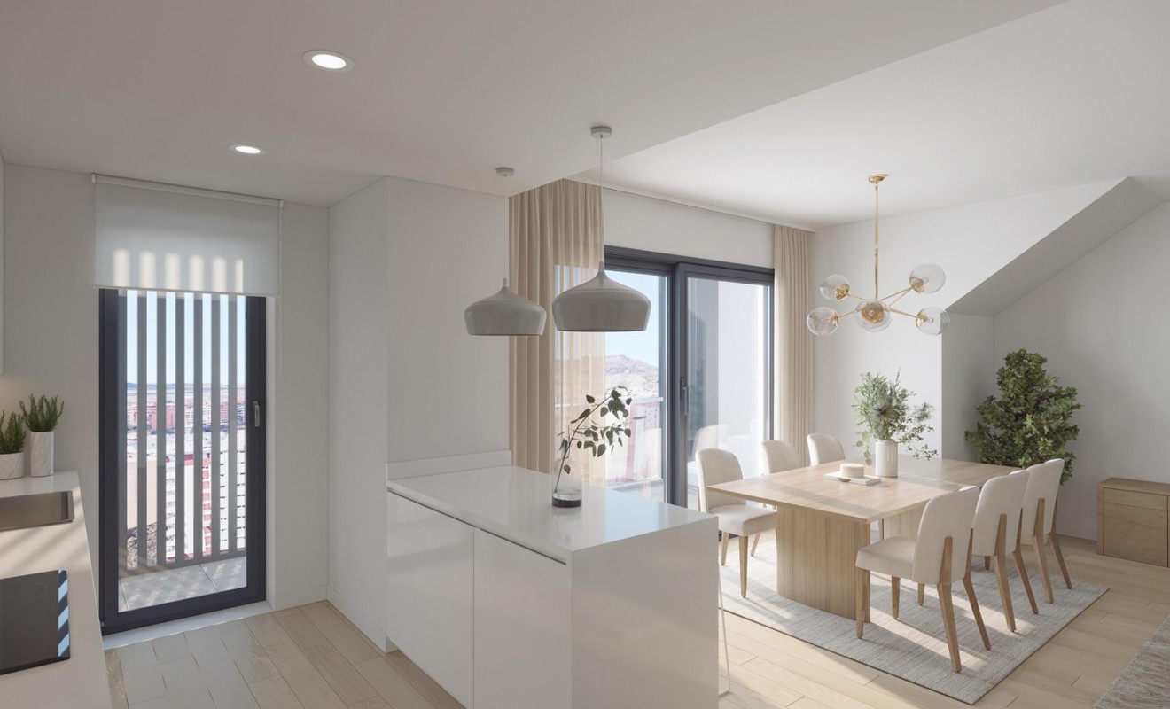 Nieuwbouw woningen - Penthouse - Alicante - San Agustín-PAU 2