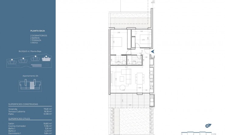 Nieuwbouw woningen - Ground floor apartment - La Nucía - Puerto Azul