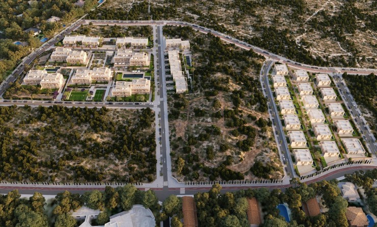 Nouvelle construction - Semidetached - Godella - Campolivar