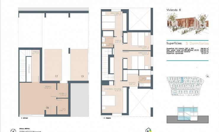 Nieuwbouw woningen - Semidetached - Godella - Campolivar