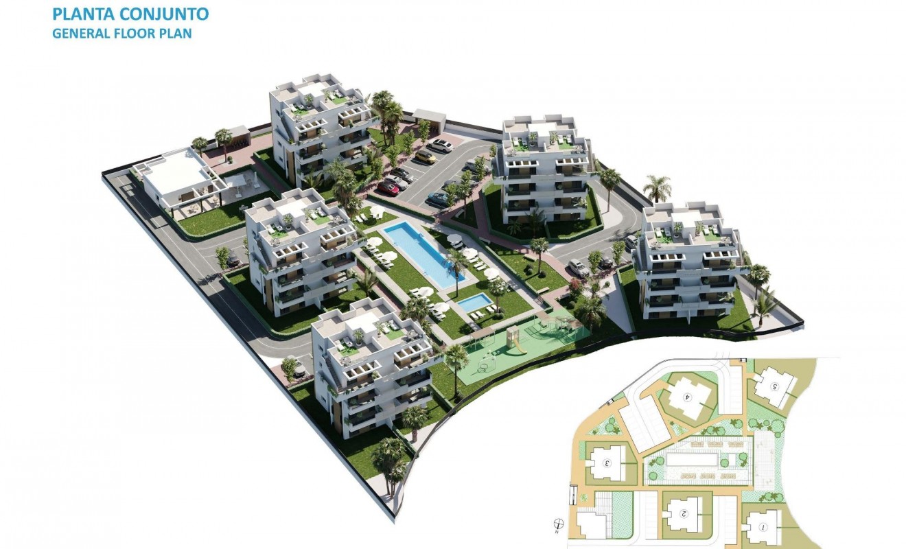 Nieuwbouw woningen - Appartement - Torre Pacheco - Santa Rosalia Lake And Life Resort